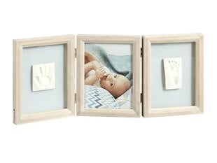 Baby Art Double Print Frame My baby Touch komplekts mazuļa pēdiņu/rociņu nospieduma izveidošanai, stormy hind ja info | Imikute käe- ja jalajäljendid | kaup24.ee