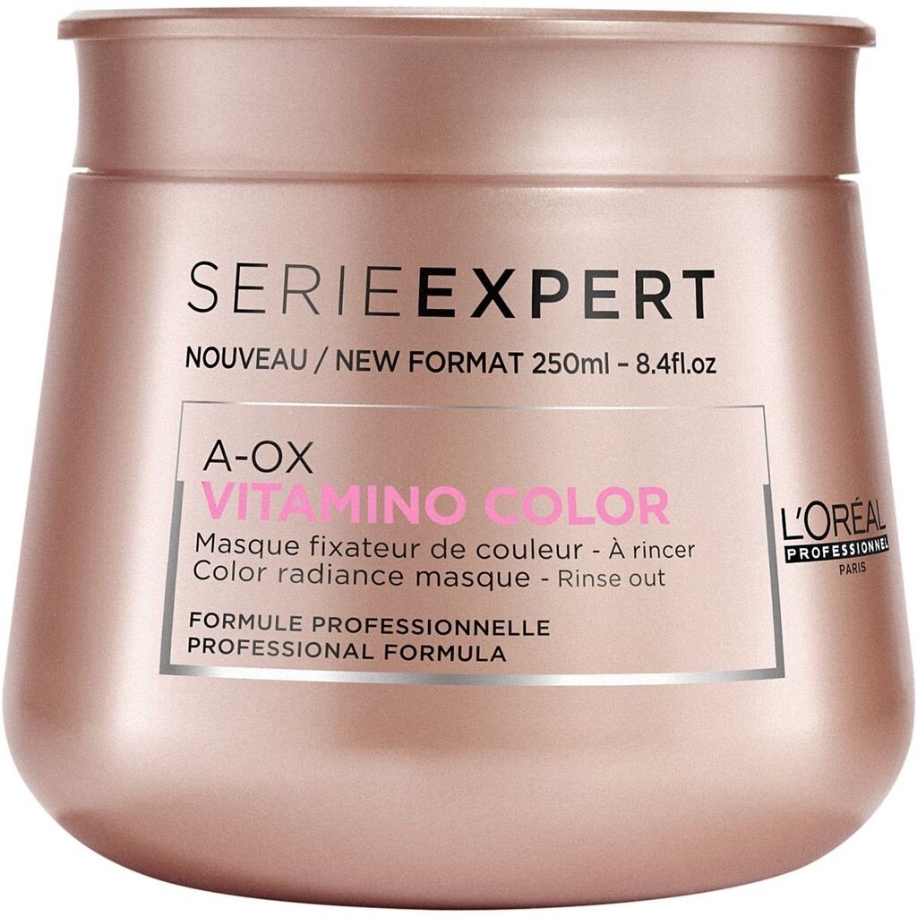 Juuksemask värvitud juustele L'Oreal Professionnel Paris Serie Expert Vitamino Color 250 ml цена и информация | Maskid, õlid, seerumid | kaup24.ee