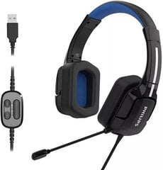 Juhtmega kõrvapealsed kõrvaklapid mikrofoniga Philips TAGH401BL/00 hind ja info | Kõrvaklapid | kaup24.ee