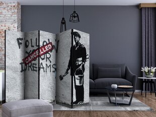 Ruumijaotur - Dreams Cancelled (Banksy) II [Room Dividers] hind ja info | Sirmid ja vaheseinad | kaup24.ee