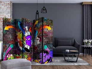 Ruumijaotur - Graffiti: Colourful attack II [Room Dividers] hind ja info | Sirmid ja vaheseinad | kaup24.ee