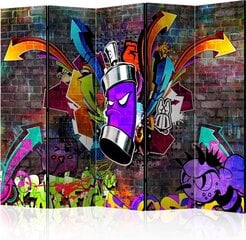Ruumijaotur - Graffiti: Colourful attack II [Room Dividers] hind ja info | Sirmid ja vaheseinad | kaup24.ee