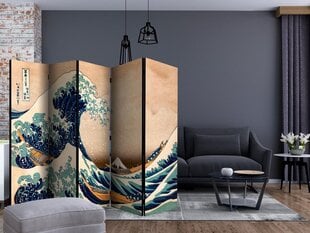 Ruumijaotur - Hokusai: The Great Wave off Kanagawa (Reproduction) II [Room Dividers] цена и информация | Мобильные стенки | kaup24.ee