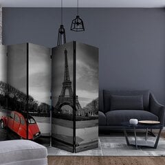 Ruumijaotur - Eiffel Tower and red car II [Room Dividers] hind ja info | Sirmid ja vaheseinad | kaup24.ee