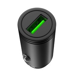 Автомобильная зарядка XO CC39 с USB разъемом Quick Charge 3.0 18W черная цена и информация | Зарядные устройства для телефонов | kaup24.ee