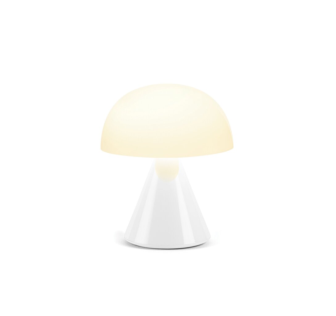 lexon LH60WG Mina lamp, läikiv valge hind ja info | Laualambid | kaup24.ee