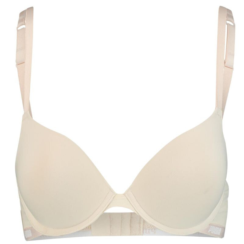 Naiste rinnahoidja Puma Push Up Bra W 604051 001187, pruun цена и информация | Rinnahoidjad | kaup24.ee