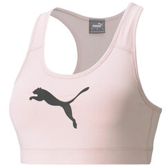 Бюстгальтер спортивный женский Puma Mid Impact 4Keeps Bra W 520304 36, розовый цена и информация | Спортивные бюстгальтеры | kaup24.ee