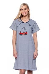 Хлопчатобумажные ночные рубашки для беременных и кормящих Sevgi 3104 цена и информация | Женские пижамы, ночнушки | kaup24.ee
