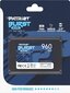 SSD|PATRIOT|Burst Elite|960GB|SATA 3.0|3D NAND|Kirjutuskiirus 320 MBait/s|Lugemiskiirus 450 MBait/s|2,5"|TBW 400 TB|PBE960GS25SSDR цена и информация | Sisemised kõvakettad (HDD, SSD, Hybrid) | kaup24.ee