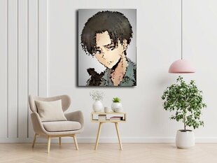 POLYamory – Levi, Attack on Titan Attack on the Titans – lõuendimaal 70x100 cm hind ja info | Fännitooted mänguritele | kaup24.ee