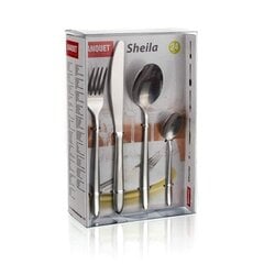 Banquet Söögiriistade komplekt Sheila, 24-osaline цена и информация | Столовые приборы | kaup24.ee