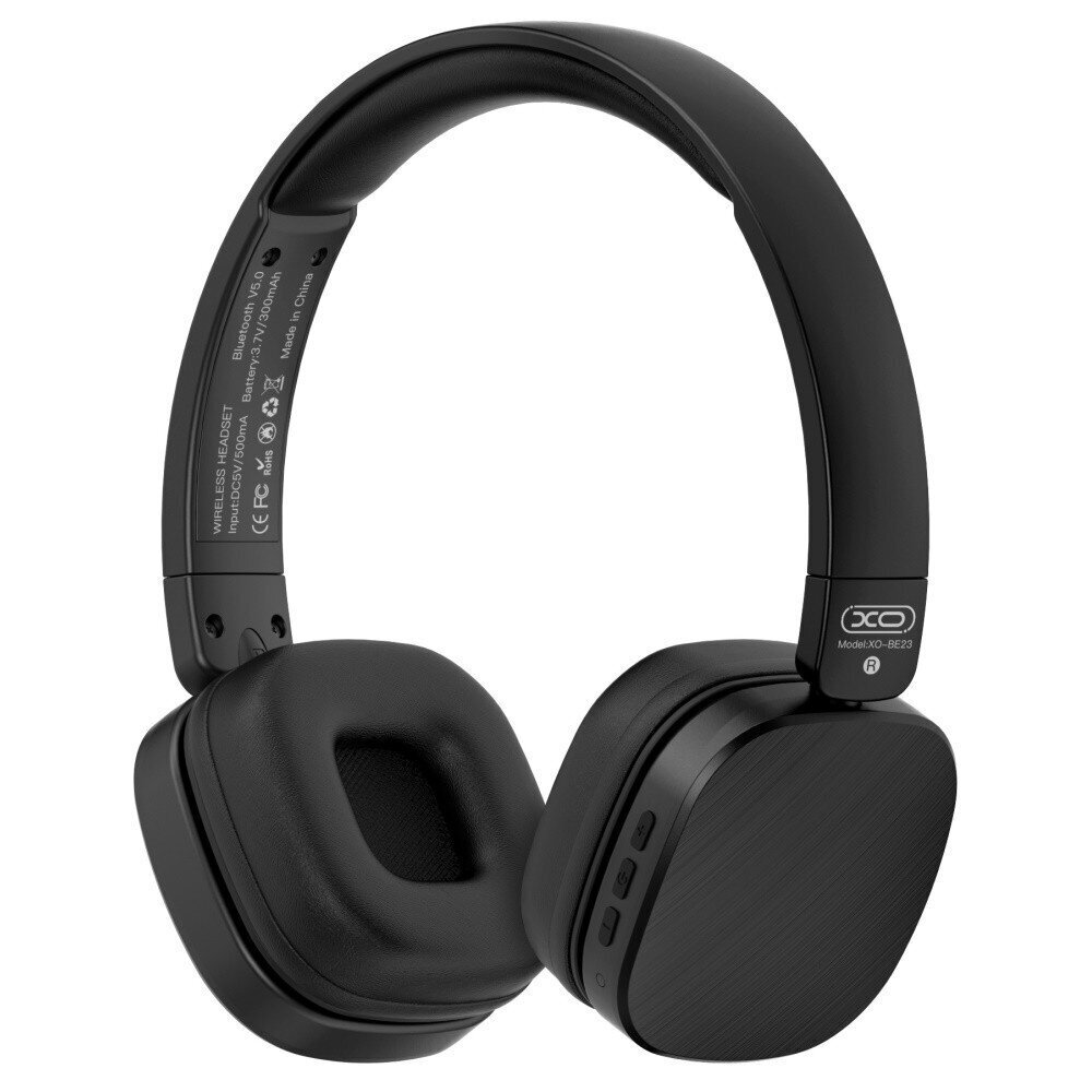 Juhtmevabad kõrvaklapid XO BE23 must hind ja info | Kõrvaklapid | kaup24.ee