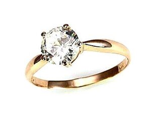 Золотое кольцо 1100010000171 цена и информация | Кольцо | kaup24.ee