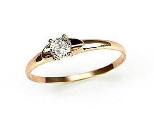 Золотое кольцо 1100011000224 цена и информация | Кольцо | kaup24.ee
