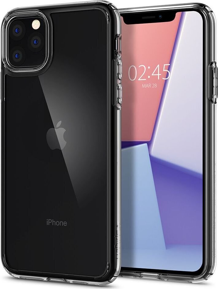 Ümbris Spigen 077CS27233, telefonile iPhone 11 Pro, läbipaistev цена и информация | Telefoni kaaned, ümbrised | kaup24.ee