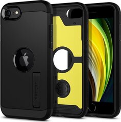 Telefoniümbris Spigen ACS00950, telefonile iPhone 8, iPhone 7, iPhone SE 2020, must hind ja info | Telefoni kaaned, ümbrised | kaup24.ee