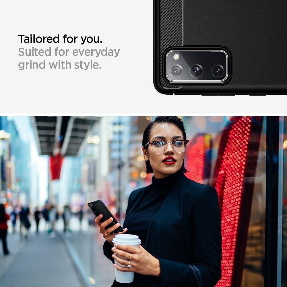 Spigen 105930, telefonile Samsung Galaxy S20 FE 5G, must hind ja info | Telefoni kaaned, ümbrised | kaup24.ee
