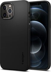 Spigen 110311, telefonile iPhone 12 Pro Max, must hind ja info | Telefoni kaaned, ümbrised | kaup24.ee