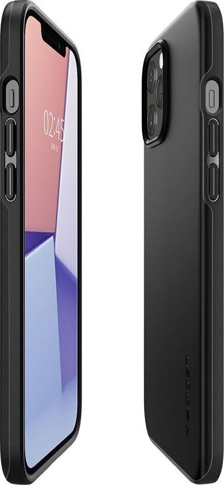 Spigen 110311, telefonile iPhone 12 Pro Max, must hind ja info | Telefoni kaaned, ümbrised | kaup24.ee