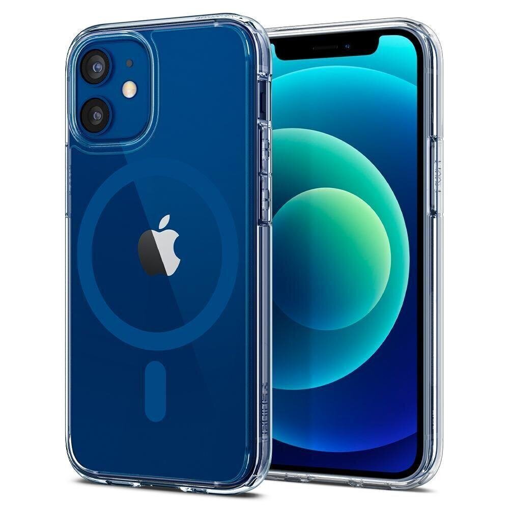 Spigen ACS02627 iPhone 12, iPhone 12 Pro jaoks, läbipaistev hind ja info | Telefoni kaaned, ümbrised | kaup24.ee