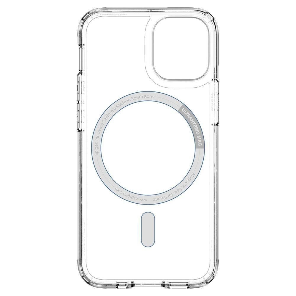 Spigen ACS02627 iPhone 12, iPhone 12 Pro jaoks, läbipaistev hind ja info | Telefoni kaaned, ümbrised | kaup24.ee