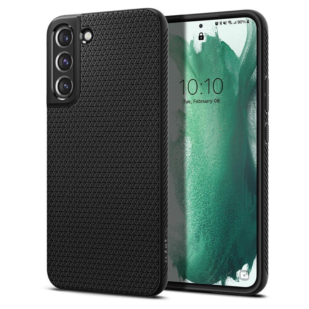 Spigen Liquid Air, telefonile Galaxy S22 +, must цена и информация | Telefoni kaaned, ümbrised | kaup24.ee