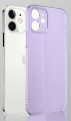 Telefoniümbris Matte Purple Skyfall Glass case (integrated tempered glass) Soundberry Apple iPhone 12 lilla hind ja info | Telefoni kaaned, ümbrised | kaup24.ee