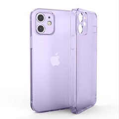 Telefoniümbris Matte Purple Skyfall Glass case (integrated tempered glass) Soundberry Apple iPhone 12 lilla hind ja info | Telefoni kaaned, ümbrised | kaup24.ee