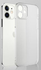 Telefoniümbris Matte Crystal Skyfall Glass case (integrated tempered glass) Soundberry Apple iPhone 12 valge hind ja info | Telefoni kaaned, ümbrised | kaup24.ee