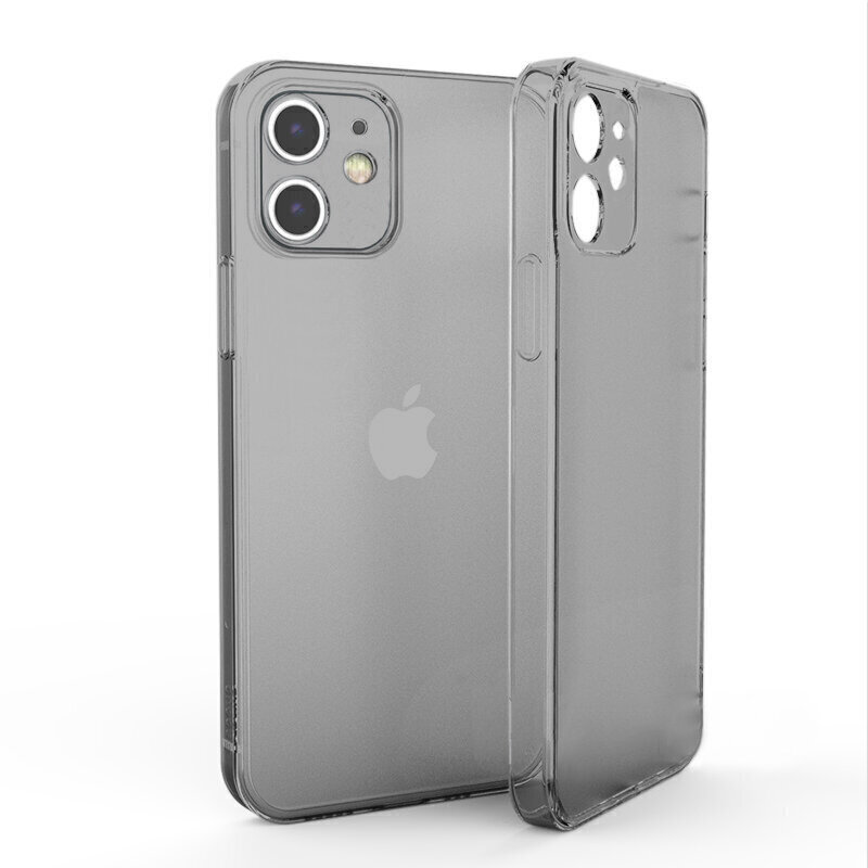 Telefoniümbris Matte Black Skyfall Glass case (integrated tempered glass) Soundberry Apple iPhone 11 must hind ja info | Telefoni kaaned, ümbrised | kaup24.ee