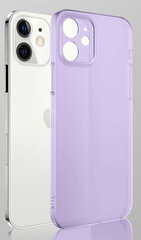 Telefoniümbris Matte Purple Skyfall Glass case (integrated tempered glass) Soundberry Apple iPhone 12 Pro lilla hind ja info | Telefoni kaaned, ümbrised | kaup24.ee