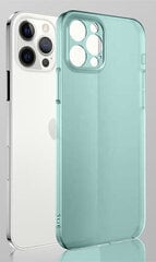 Telefoniümbris Matte Pacific Blue Skyfall Glass case (integrated tempered glass) Soundberry Apple iPhone 12 Pro sinist värvi hind ja info | Telefoni kaaned, ümbrised | kaup24.ee