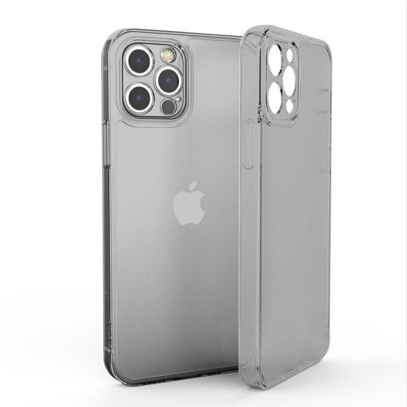 Telefoniümbris Matte Black Skyfall Glass case (integrated tempered glass) Soundberry Apple iPhone 12 Pro must цена и информация | Telefoni kaaned, ümbrised | kaup24.ee
