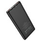 Power Bank / Kaasaskantav väline aku 10000mAh, kiirlaadimine(QC), Hoco J80 | 2USB/1Type-C, 20W, 3A, QC/PD | must hind ja info | Akupangad | kaup24.ee