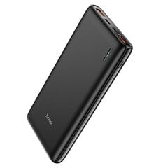 Power Bank / Kaasaskantav väline aku 10000mAh, kiirlaadimine(QC), Hoco J80 | 2USB/1Type-C, 20W, 3A, QC/PD | must цена и информация | Зарядные устройства Power bank | kaup24.ee