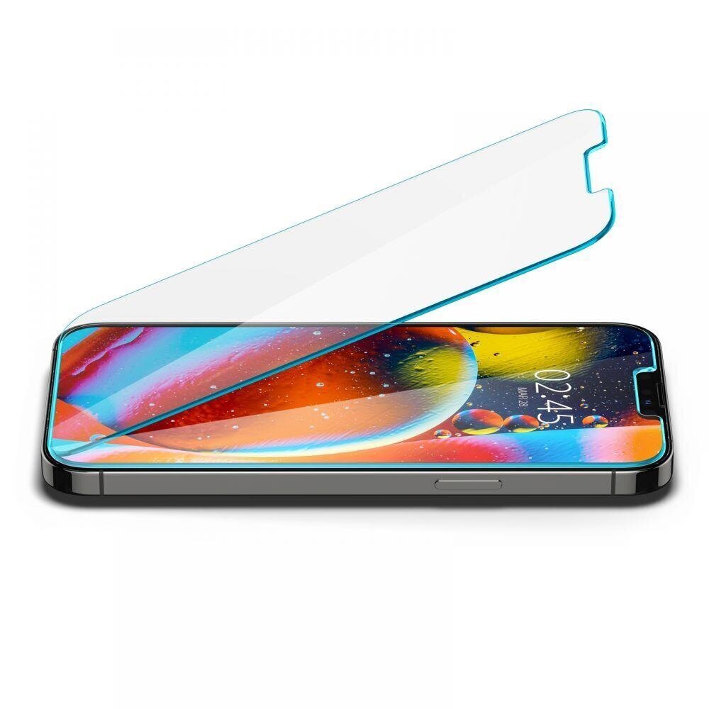 Ekraanikaitse Spigen Glass TR Slim tempered glass, telefonile iPhone 13 mini hind ja info | Ekraani kaitsekiled | kaup24.ee