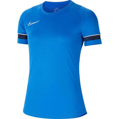 Женская спортивная футболка Nike Dri Fit Academy W CV2627 463, синяя цена и информация | Женские футболки | kaup24.ee