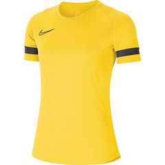 Женская футболка Nike Dri Fit Academy W CV2627 719, желтая цена и информация | Женские футболки | kaup24.ee