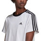 Naiste T-särk Adidas Essentials 3 Stripes Tee W H10201, valge hind ja info | Naiste T-särgid, topid | kaup24.ee