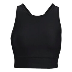 Naiste T-särk Under Armor HG Armor Crop Tank W 1360 848 001, must hind ja info | Naiste spordiriided | kaup24.ee