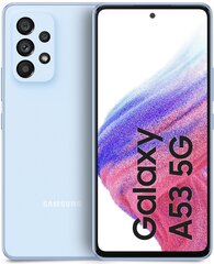 Samsung Galaxy A53 5G 6/128GB Dual SIM SM-A536BLBNEUE Blue цена и информация | Мобильные телефоны | kaup24.ee