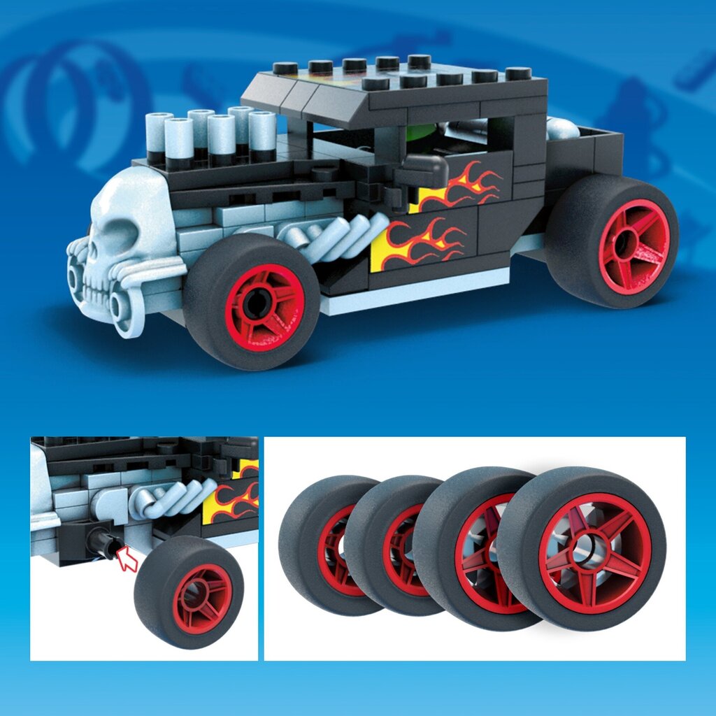 MEGA® Hot Wheels® Monster Truck kondiväristaja ehituskomplekt GVM27 цена и информация | Poiste mänguasjad | kaup24.ee