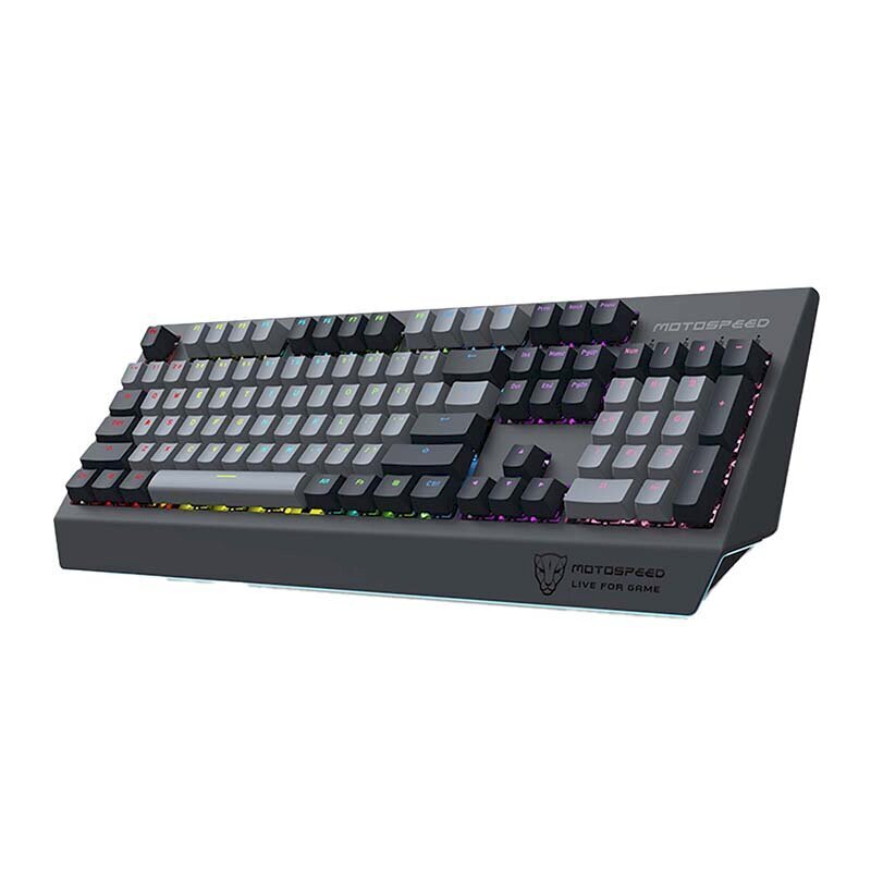 Mechanical gaming keyboard Motospeed CK99 RGB (black&grey) цена и информация | Klaviatuurid | kaup24.ee