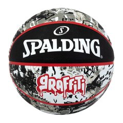 Korvpall Spalding Graffity, suurus 7, must/punane hind ja info | Spalding Korvpall | kaup24.ee