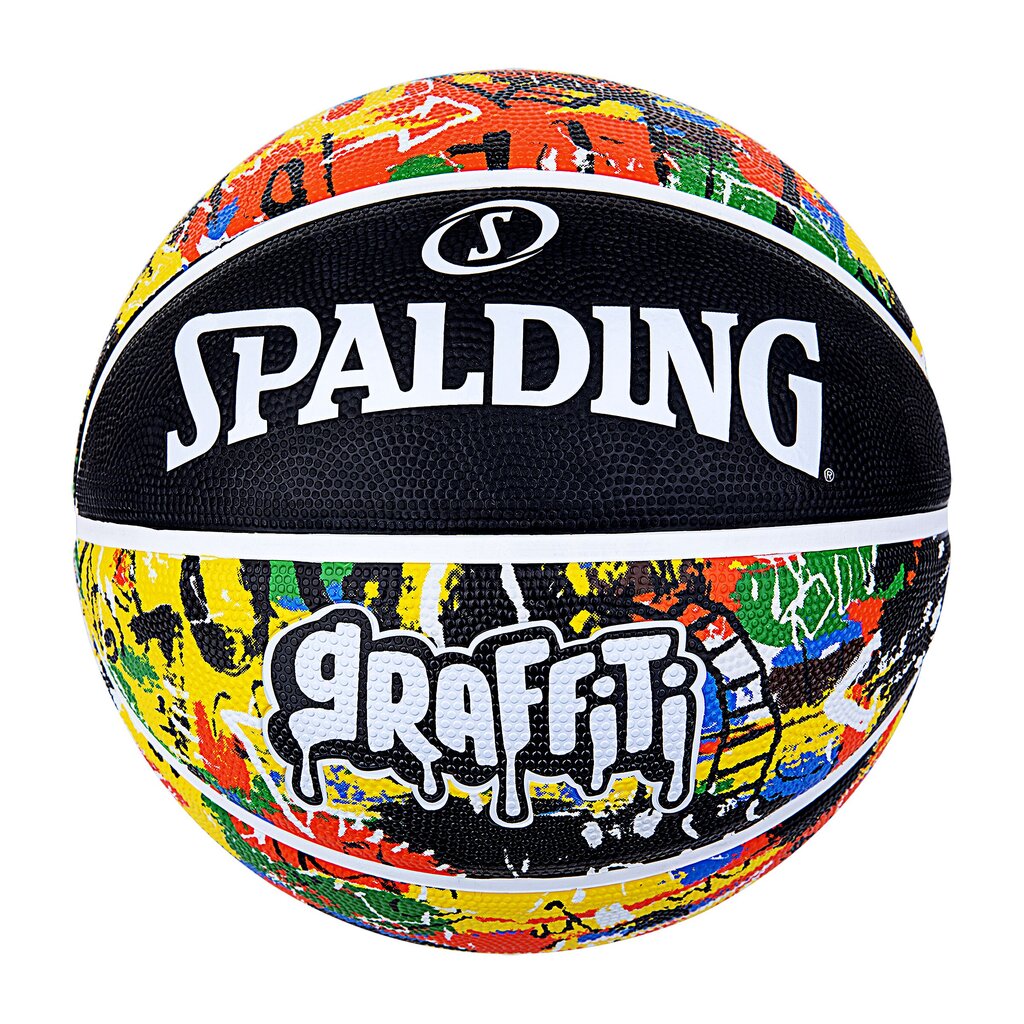 Korvpall Spalding Graffity, suurus 5, roheline/kollane hind ja info | Korvpallid | kaup24.ee
