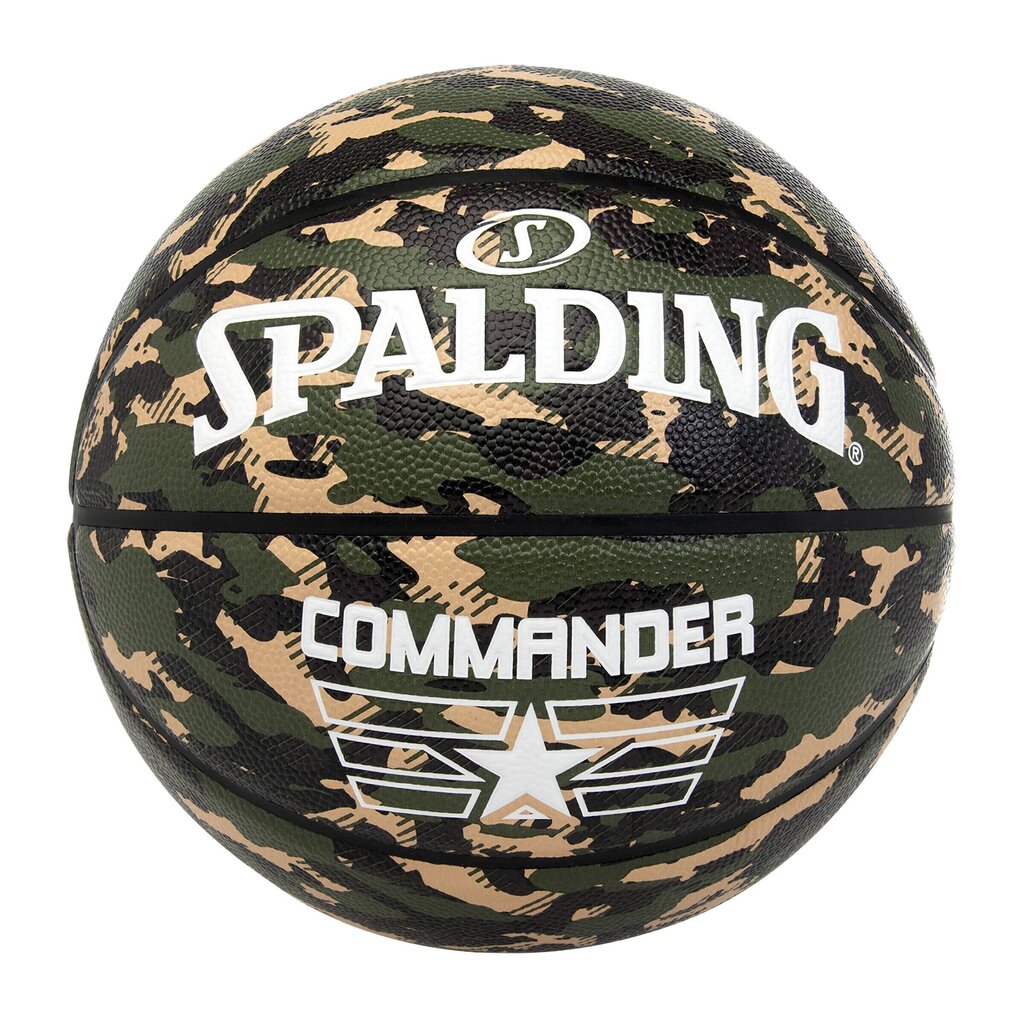 Korvpall Spalding Commander Camo, suurus 7 цена и информация | Korvpallid | kaup24.ee