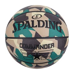 Баскетбольный мяч Spalding Commander Poly, 5 размер цена и информация | Баскетбольные мячи | kaup24.ee