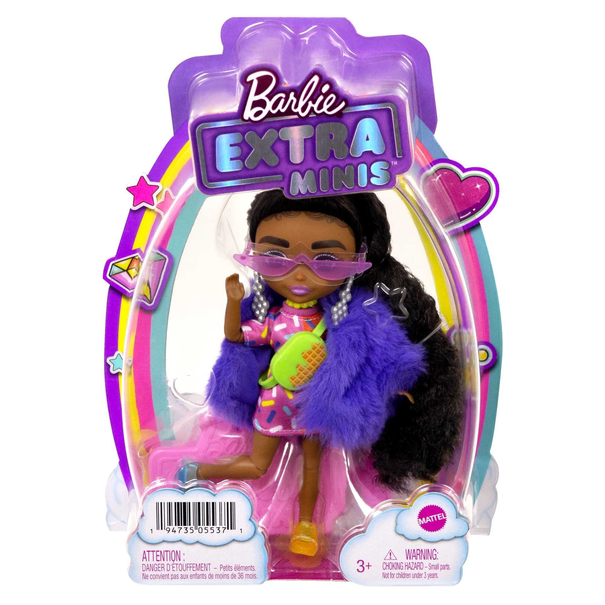 Barbie® Extra Mini nukk kirju kleidiga HGP63 hind | kaup24.ee
