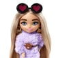 Barbie® Extra Mini nukk lilla kasukaga HGP66 цена и информация | Tüdrukute mänguasjad | kaup24.ee